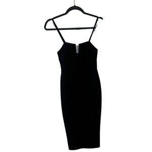 Solemio Black Dress